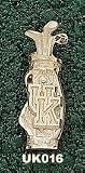 Univ Of Kentucky Uk Golf Bag P451 Charm/Pendant -14K/10K, Stainless Steel or Gold Plated