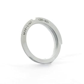 Camera Adapter Ring Tube Lens Adapter Ring M39 M 39 Screw mount lens to Lecia M Mount (28-90) DSLR Camera