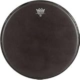 Remo Emperor Ebony Suede Marching Bass Drumhead, Black Suede 14 - B001J1O1Y0