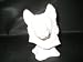 German shepherd bust