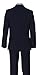 Boys Slim Fit Navy Blue Suit in Toddlers to Boys Sizing