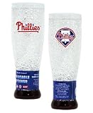 Philadelphia Phillies Crystal Pilsner Glass