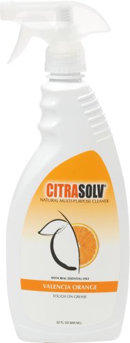 Citra Solv Natural Multi-Purpose Spray Cleaner, Valencia Orange, 22-Ounce Bottles (Pack of 6)
