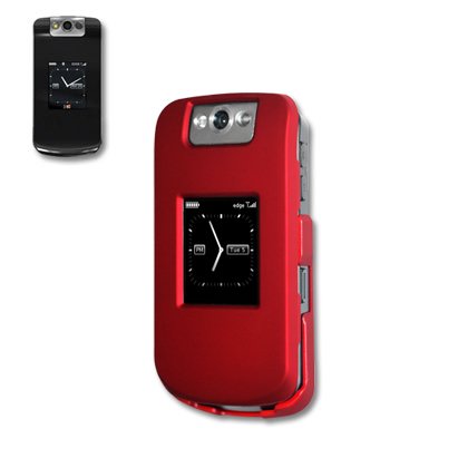 New Fashionable Perfect Fit Hard Protector Skin Cover Cell Phone Case for Blackberry 8220 T-mobile,AT&T – Red