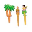 Luau Hawaiian Cupcakes Picks - 12ct