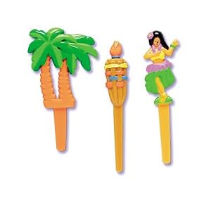 Click to buy Luau Hawaiian Cupcakes Picks - 12ctfrom Amazon!