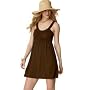 American Rag Sleeveless Braided U-Neck Knit Dress
