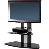 Alphason Designs Iconn Series ST600 90-B For Flat Screen TV Up To 42 - Black