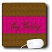 Yves Creations Textured Text Elements - May Wedding - Mouse Pads