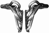 Specialty/Engine Swap Header Tube Size 1 7/8 in. Stepped Collector Size 3.5 in. Fender Well Exit w/Slip-On Collector Chevy 1982-1993 S10 2WD Painted Coating