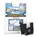 Brother TZN201 - Non-laminated tape - black on white - Roll (9/64 in x 26 ft) - 1 roll(s) Image