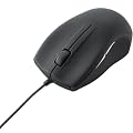 ELECOM 5�{�^�����[�U�[�}�E�X USB LS7�V���[�Y �`���g�z�C�[������ �u���b�N M-LS7ULBK