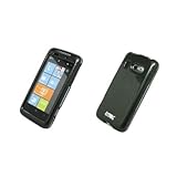 EMPIRE Carbon Fiber Design Snap-On Cover Case for HTC Surround