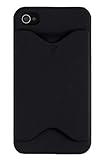 Black Credit Card ID Case for Apple iPhone 4 (Fits AT&T & Verizon Models)