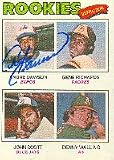 Andre Dawson, Montreal Expos, 1977 Topps Autographed Card