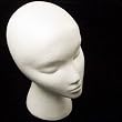 Female Styrofoam Head