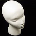 Female Styrofoam Head