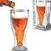 Hopside Down Beer Bottle Glass