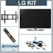 LG 42SL80 42" Full HD LCD TV with Advanced Accessory Kit (2 HDMI Cables, 1 RGB Cable, 1 Audio Cable, Plasma / LCD Clean Kit, Monster 6 Outlet Surge Protection, TV Wall and Ceiling Mount)