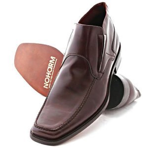 NOHARM Dark Brown Slip-on Vegan Ankle Boots