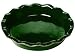 Frankoma Color Works Forest Green Fluted Pie Dish 10-in.