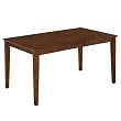 Cottage Oak Rectangular Dining Table with Leaf