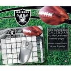 Oakland Raiders NFL Mouse Pad Calendars