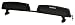 Ski/Snowboard carrier for vehicles with front-to-back rails or side-to-side crossbars