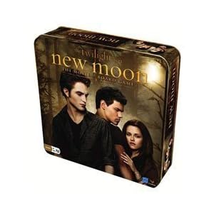 Twilight Board Games New Moon The Movie Board Game with Metal Cullen Crest Pieces