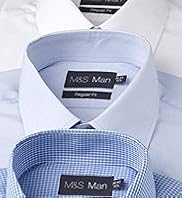 3 Pack Easycare Short Sleeve Plain and Gingham Shirts