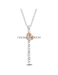 Sterling Silver 1/5 CT TDW Diamond With Chain (I3)
