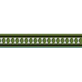 Red Dingo Reflective Safety Dog Lead, Small, Green