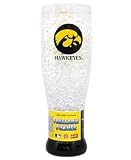 Iowa Hawkeyes Crystal Pilsner Glass