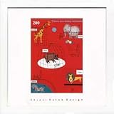 インテリアアート・ポストカードスクエアフレーム Shinzi Katoh かとうしんじ 220x220x20mm