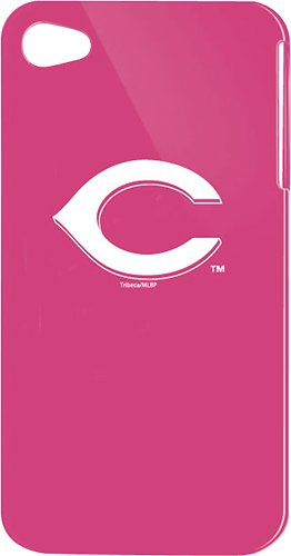 Tribeca  FVA4515 Varsity Jacket Pink Solo for iPhone 4, Cincinnati Reds - Pink