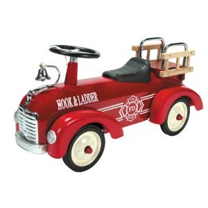 Schylling Metal Speedster-Fire Truck