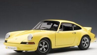 AUTOart 1/18 Porsche 911 Carrera RS 2.7 1973 YELLOW [JAPAN]-image