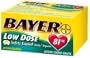 Bayer Aspirin Pain Reliever/ Fever Reducer, Low Dose Safety Coated for Baby (81 mg), 200-Count Enteric Coated Tablets