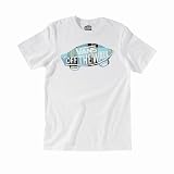Vans Mens Plaidical II T-Shirt White VJ36WHT Medium