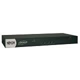 Tripp Lite B042-004 4-Port 1U Rackmount USB PS2 KVM Switch with On-Screen Display