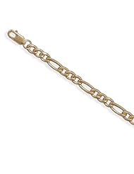 7" 14/20 Gold Filled Figaro Chain