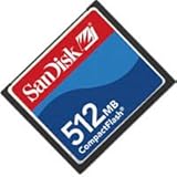512MB CF (Compact Flash) Card Sandisk SDCFB-512 or SDCFJ-512 (CAX)-Flash Me ....