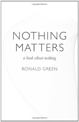 Nothing Matters: a book about nothing