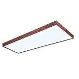 Buy American Fluorescent CTC232R8 Traditional Wood Frame 2-32 Watt Light Fixture,... by American Fluorescent