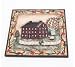 Pat Fisher Country Kitchen Ceramic Trivet - 6 x 6 inches