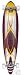 46" Complete 8 Ply Maple Longboard Skateboard New Gold