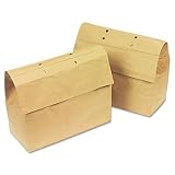 GBC Recycled Paper Shredder Bags, 6 Gallon, 20-Pack, Brown Kraft (1765023)
