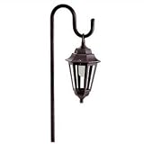ABC Products - Manor House ~ 12 Volt - Low Voltage Venus Style Path Light (10-Watt - Matte Black Finish)