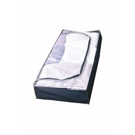 Underbed Storage Chest, Soft Touch, Navy Blue, 109 X 46 X 15 CM