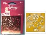 Disney Brass Stencil Template, Cinderella, 46518, Princess